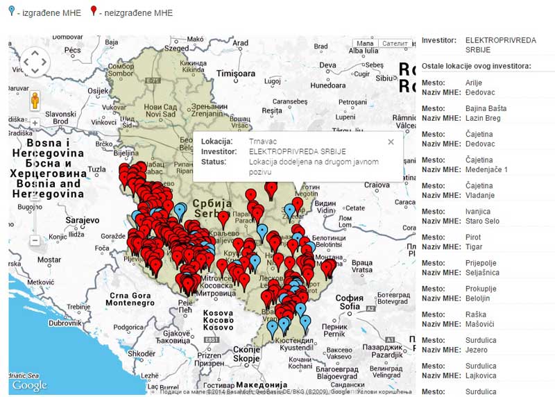 Kroz račun za struju plaćaćemo političare i sumnjive investitore 1 CINS-ova-Baza-MHE--(foto-sajt-CINS)