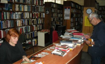 biblioteka, knjige