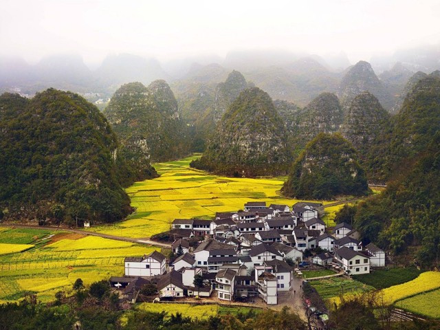Tucked away Chinese village