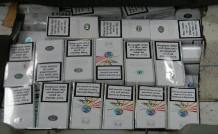 šverc cigareta presekla policija