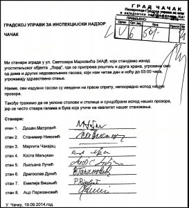 potpisi za zgradu