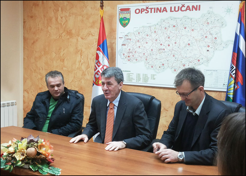 Žarko Obradović u opštini Lučani 1 Žarko Obradović