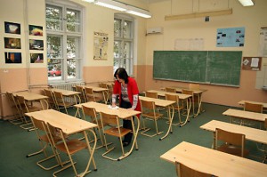 prazna ucionica