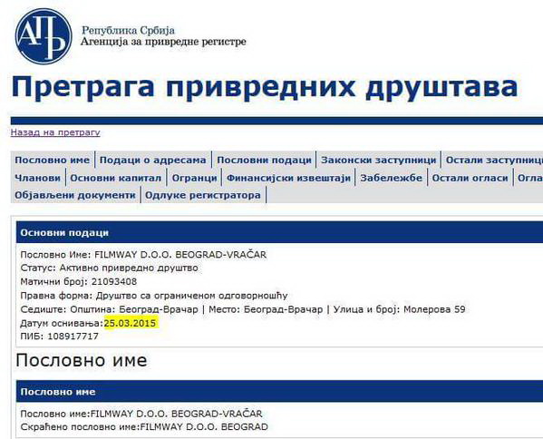Pljačkaška privatizacija Avala filma 1 avala