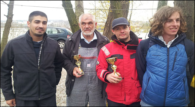 Trke jedrenjaka na Savi 6 jedrenje-Pobednici-Velizar-Pavlovic-i-Goran-Stevanovic-sa-------------------posadama