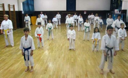 trening, karatisti, KK Nemanja