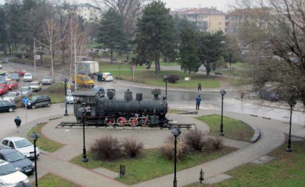 lokomotiva, mali park, čačak