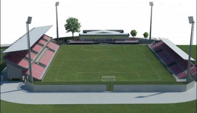 novi stadion, čačak, projekat