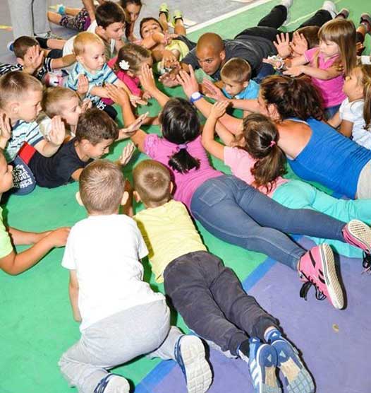 Školica sporta na Gradskom trgu 1 sportic