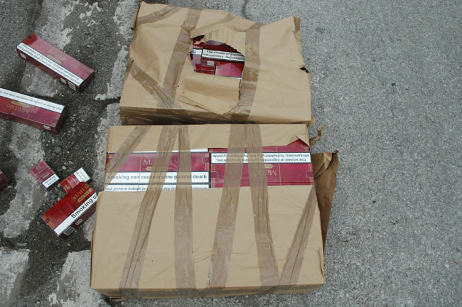 Nova zaplena cigareta u Mrčajevcima 1 cigarete