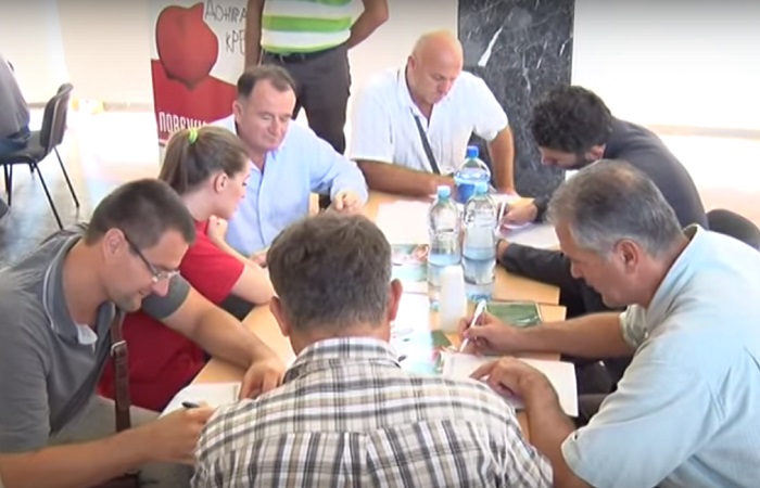 Gradski funkcioneri dali krv 1 krv