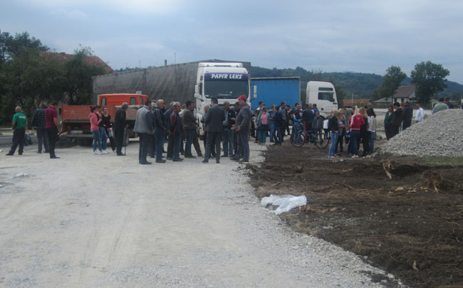 Blokirani radovi na autoputu u Preljini 2 preljina