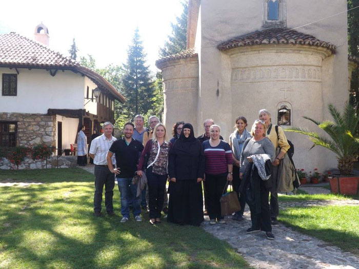 Novinari iz Nemačke i Austrije posetili Čačak 1 Manastir Nikolje 1