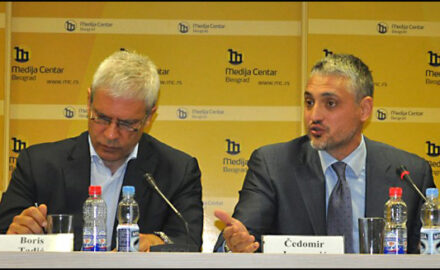Boris Tadic, Cedomir Jovanovic