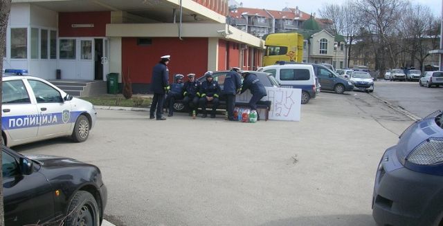 Sud smanjio kazne čačanskim saobraćajcima 1 protest saobraćajne policije, čačak
