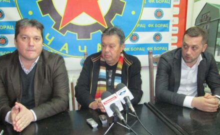 fk borac, pripreme