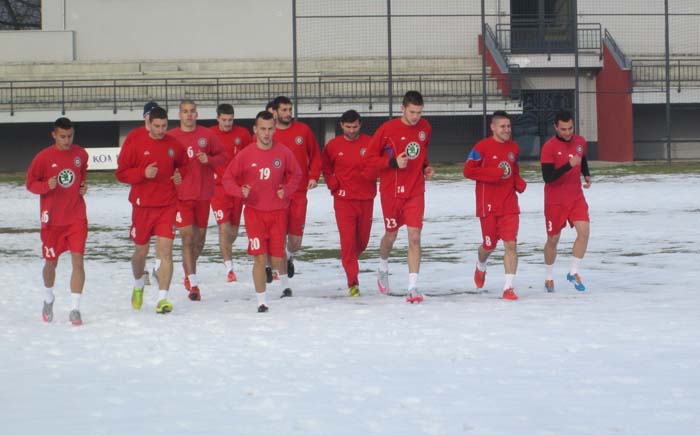 Zebre otputovale na Ohrid 1 fk borac, pripreme