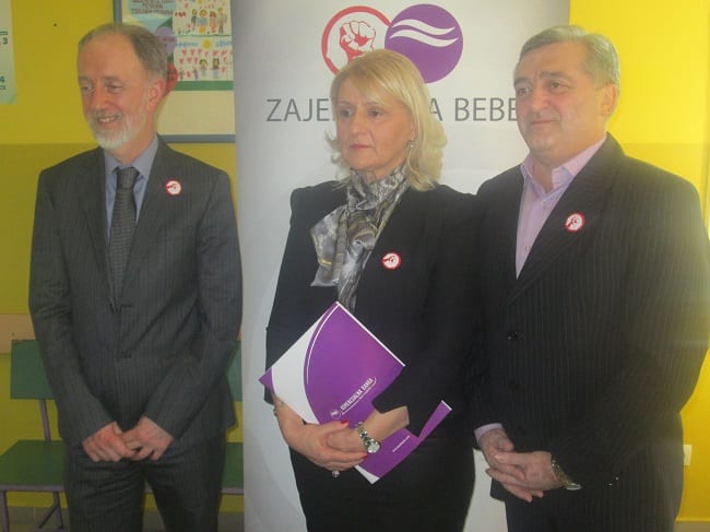 Zajedno za bebe: Donacija za Dom zdravlja 3 zajedno za bebe