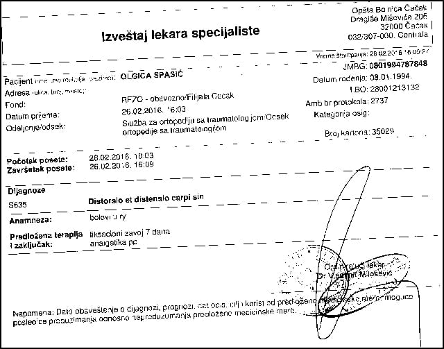 Komunalni policajac vukao prodavačicu po pijaci 2 nalaz-lekara
