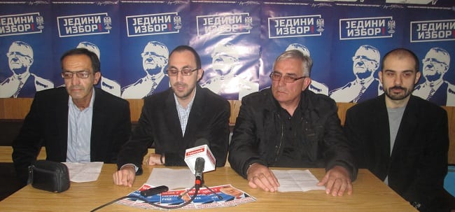 Sutra u Čačku miting radikala 1 srs čačak