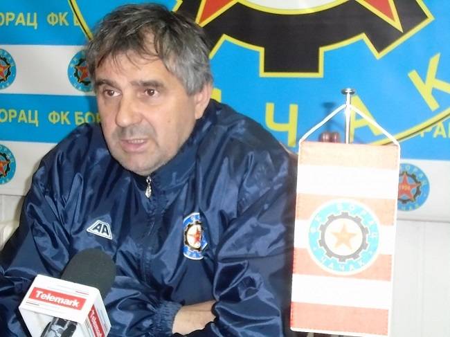Borac dočekuje Rad 1 stamenkovic