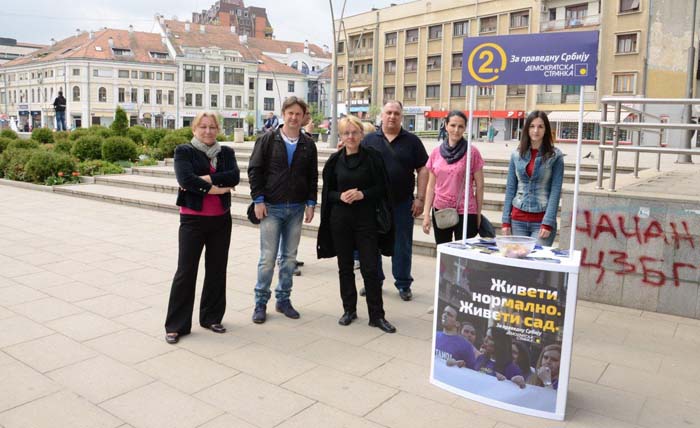 Ako ne glasaš, glasaš za SNS 3 Demokratska stranka