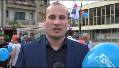 SNS-trg-4 Marko Parezanović