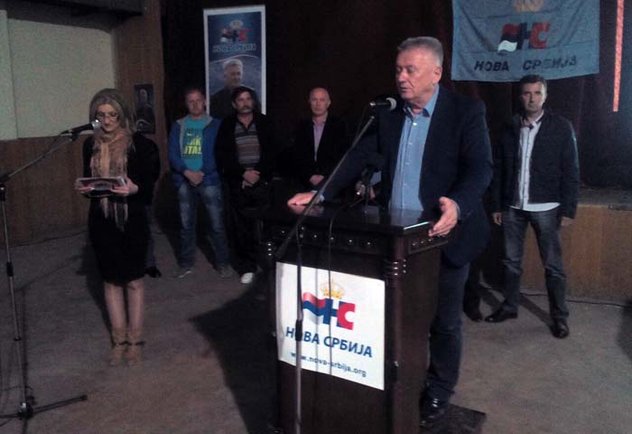 Veliki predizborni skup Nove Srbije u Slatini 3 kampanja