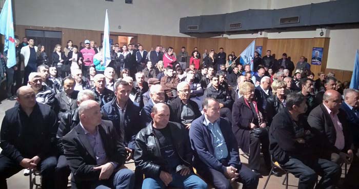 Veliki predizborni skup Nove Srbije u Slatini 2 kampanja