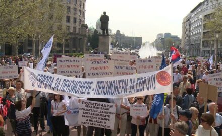 protest penzionera