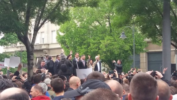 Protest opozicije zbog izborne krađe 5 Protest opozicije