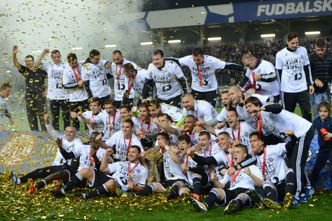 Partizan osvojio Kup! 1 partizan javor
