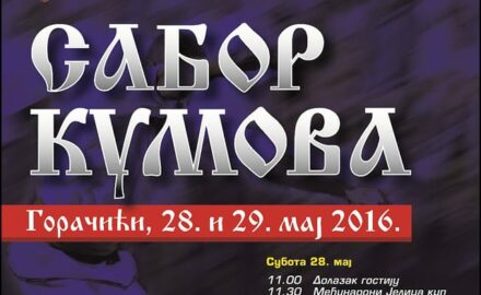 Plakat Sabor kumova 2016