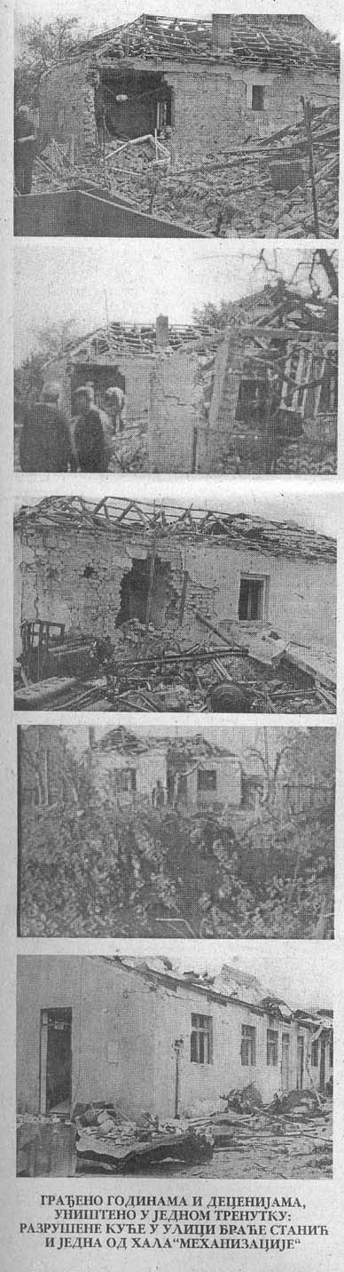 Podsećanje na dan kada je NATO Čačak zavio u crno 3 NATO bombardovanje
