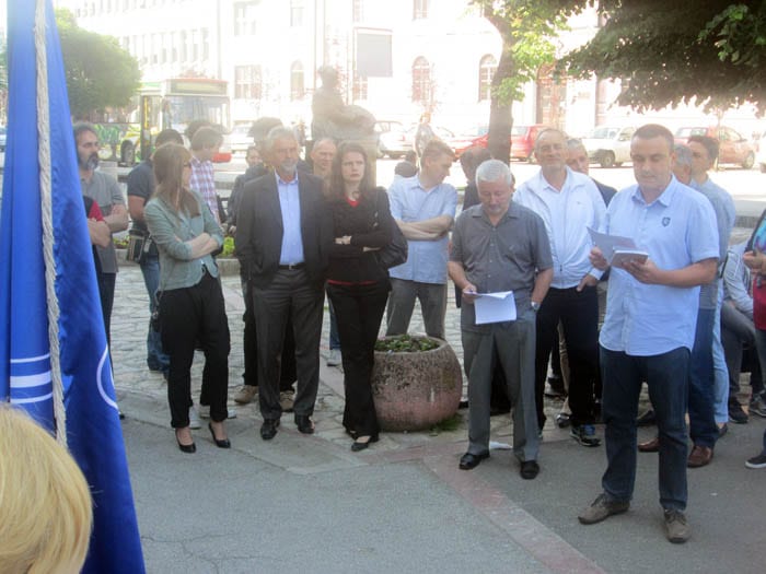 Desant na čačanske srednje škole 5 protest nastavnika, SOČ