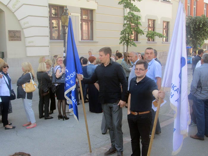 Desant na čačanske srednje škole 6 protest nastavnika, SOČ