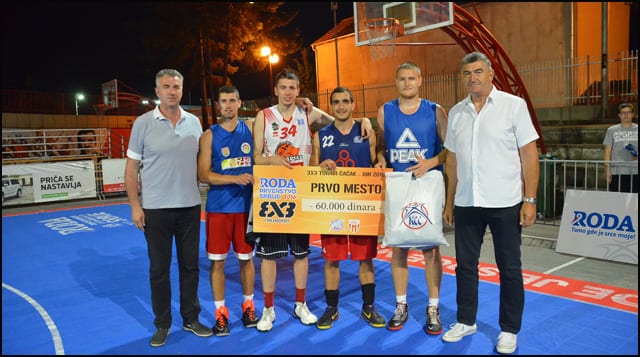 Odličan basket 19 3na3-pobednik ekipa Dva štapića