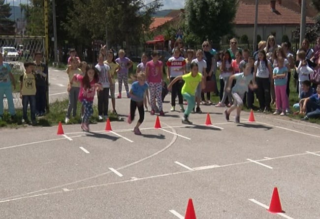 Promocija atletike u OŠ Tanasko Rajić 1 OŠ Tanasko Rajić