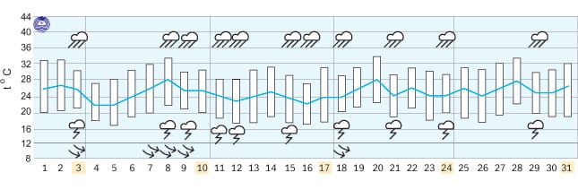 Čudna godina: Olujno leto 1 prognoza-jul