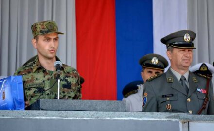 Dejan Majstorovic, skola rezervnih oficira