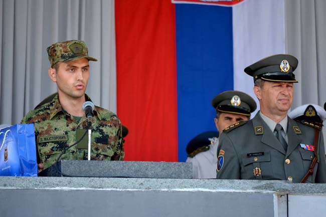 Najbolji rezervni oficir je iz našeg okruga! 3 Dejan Majstorovic, skola rezervnih oficira