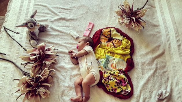 Čačanka uživa da fotografiše svoju bebu 7 kreativna mama