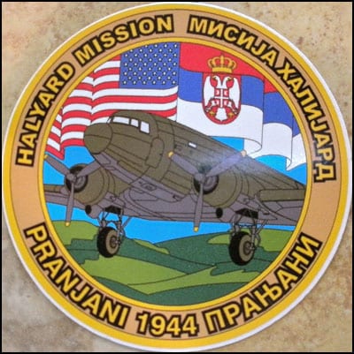 halyard-mission-logo-english-and-serbian-1944-pranjani