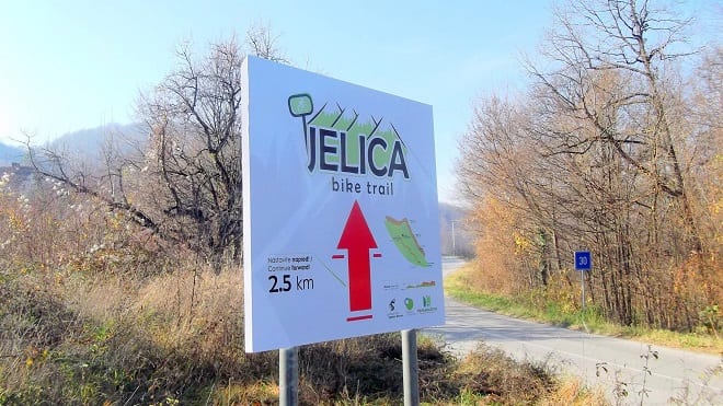 Kompletirana bike staza na Jelici 2 ''Jelica bike trail''