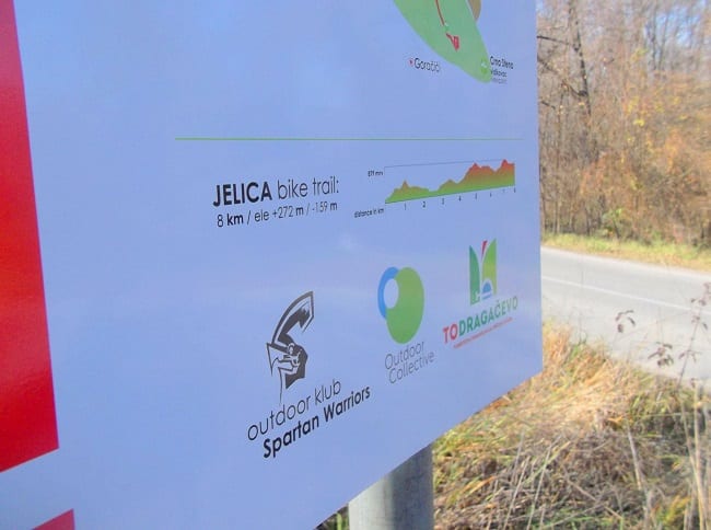 Kompletirana bike staza na Jelici 3 ''Jelica bike trail''