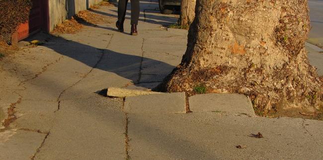 Bulevar zreo sa sređivanje, pešaci na ulici 6 Avebija II
