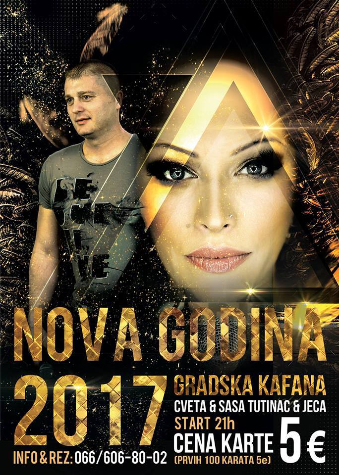 Doček Nove godine u Gradskoj kafani 1 Paris Bar