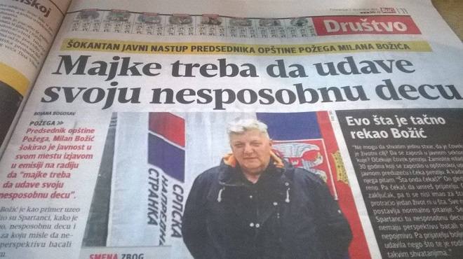 Predsednik opštine Požega opet šokirao javnost 1 požega