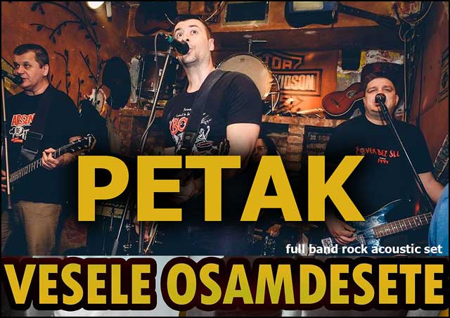 Vesele Osamdeste na bini Srpskog Paba u petak 1 veseli-petak-1