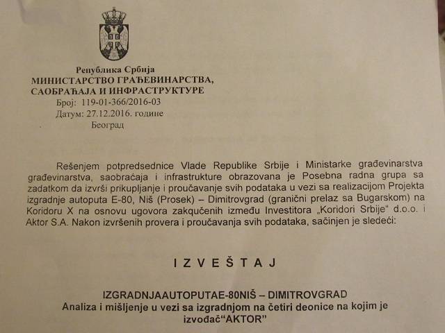 izvestaj
